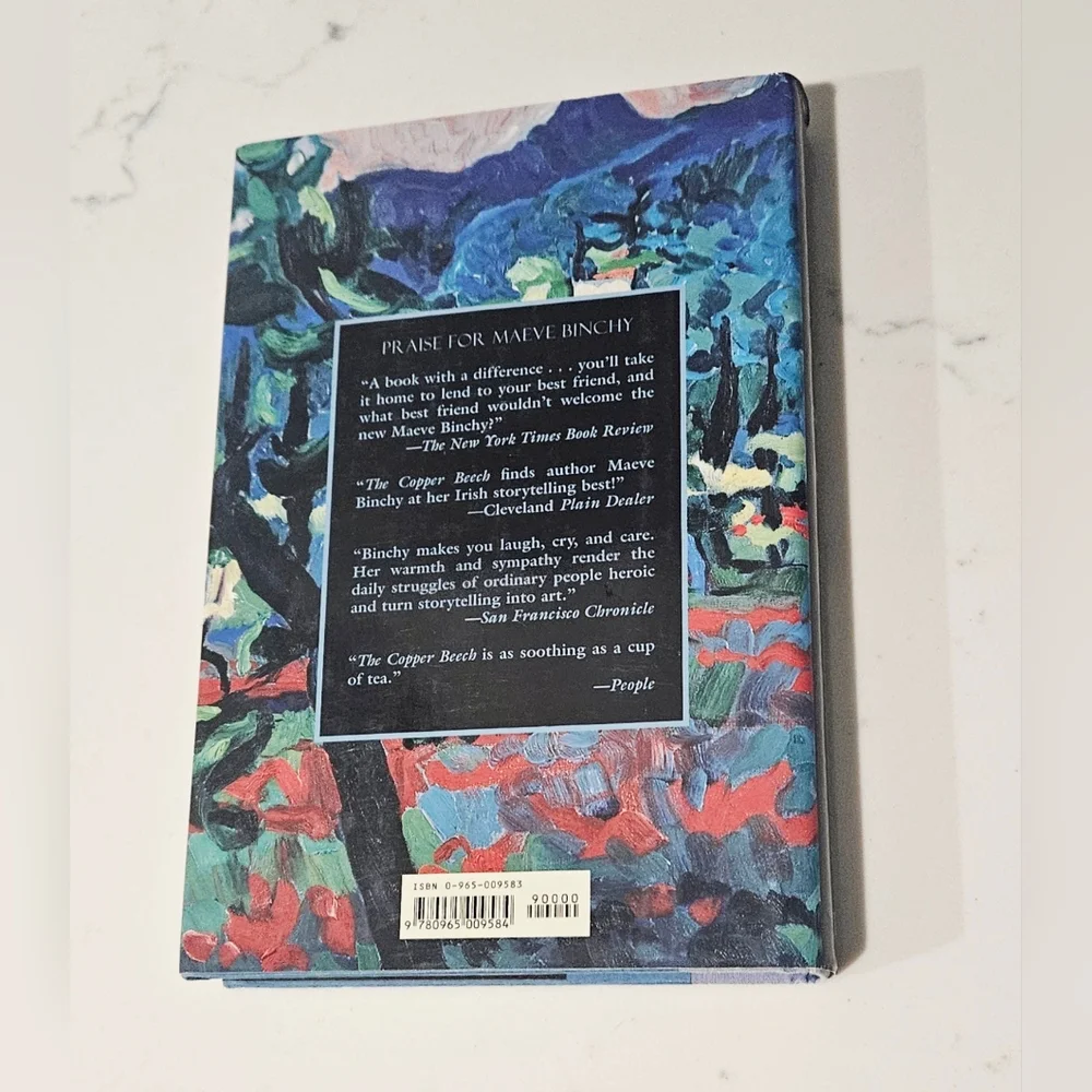 BOGO Maeve Binchy 'The Copper Beech' Hardcover Book